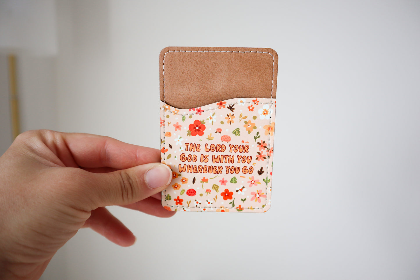 The Lord Is With You Phone Wallet