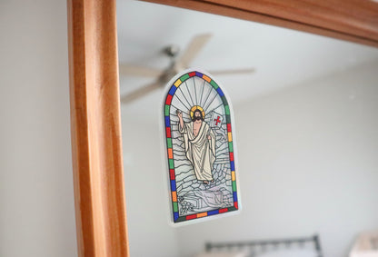 Jesus is Risen Suncatcher