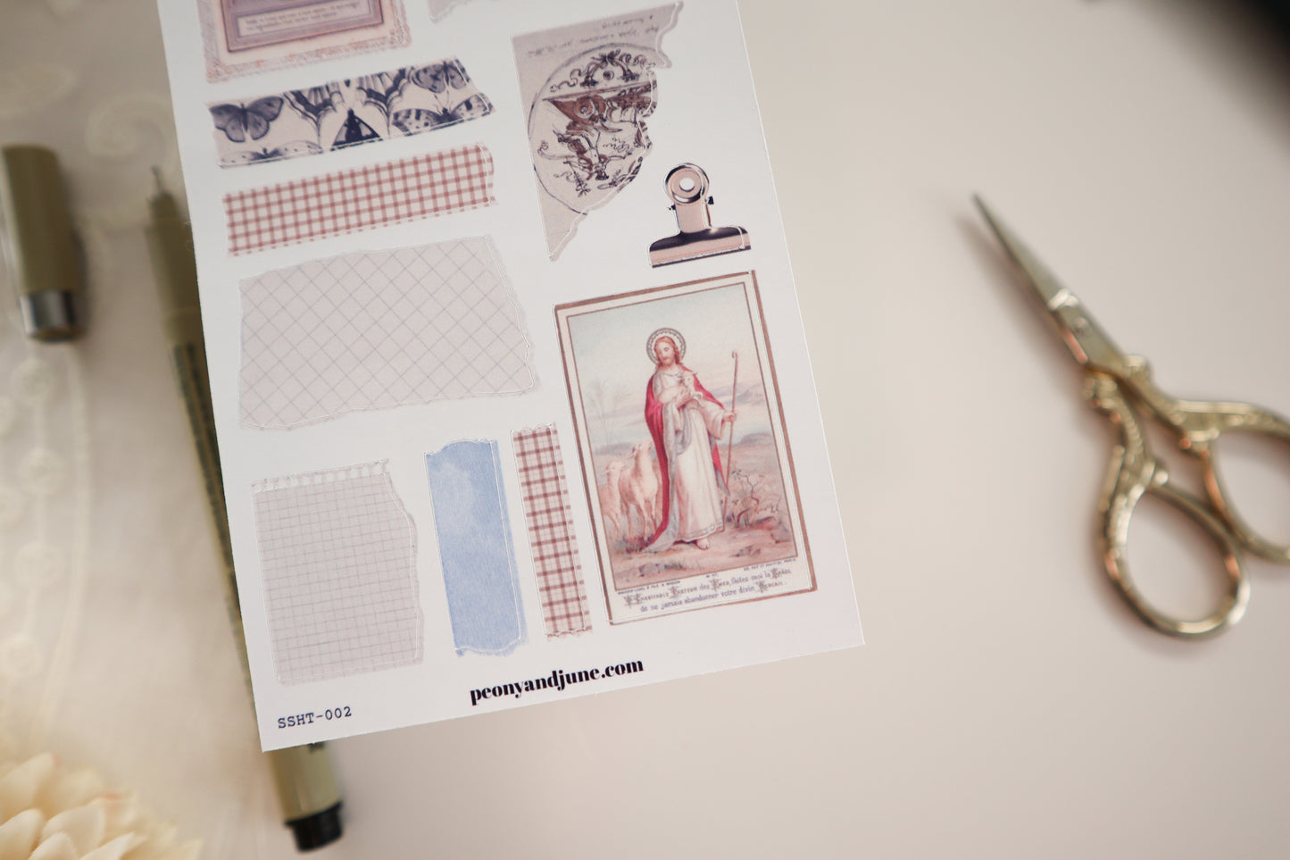 Catholic Journaling Sticker Sheet