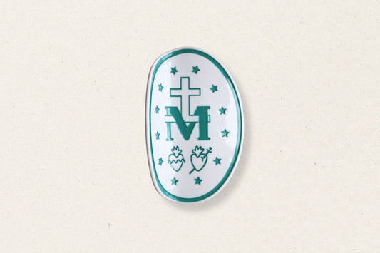 Miraculous Medal Hair Clip