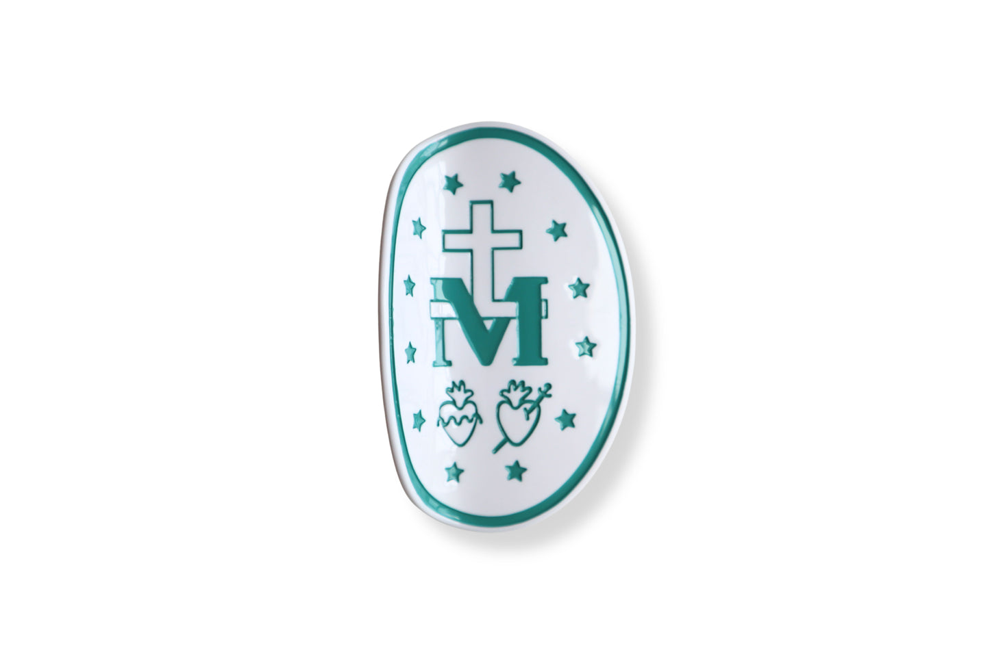 Miraculous Medal Hair Clip