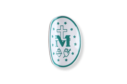 Miraculous Medal Hair Clip