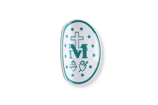 Miraculous Medal Hair Clip