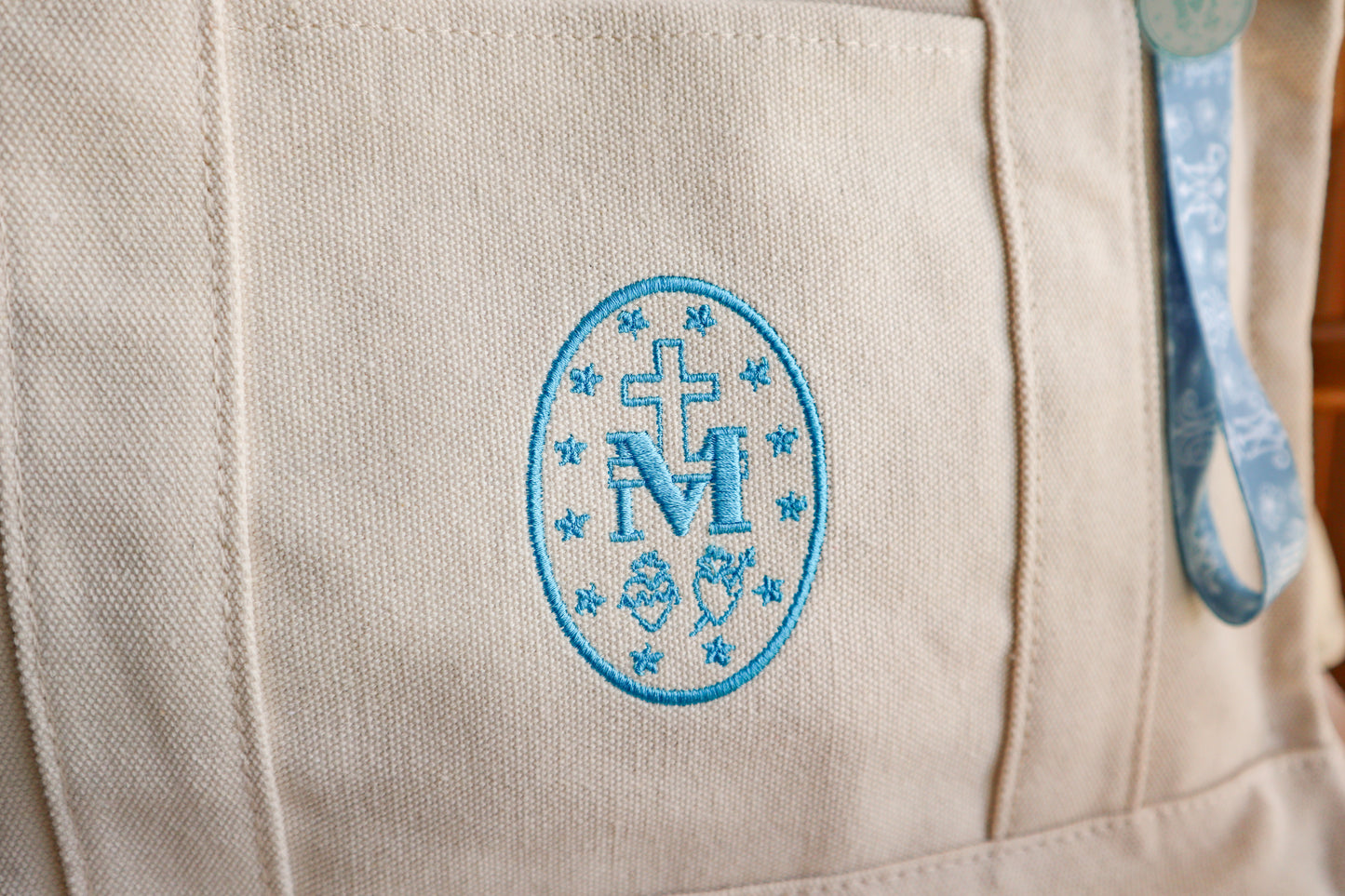 Marian Embroidered Crossbody Tote Bag