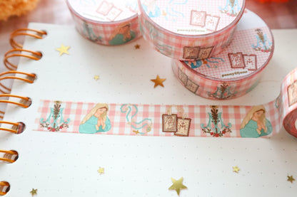 Marian Symbols Pink Washi Tape