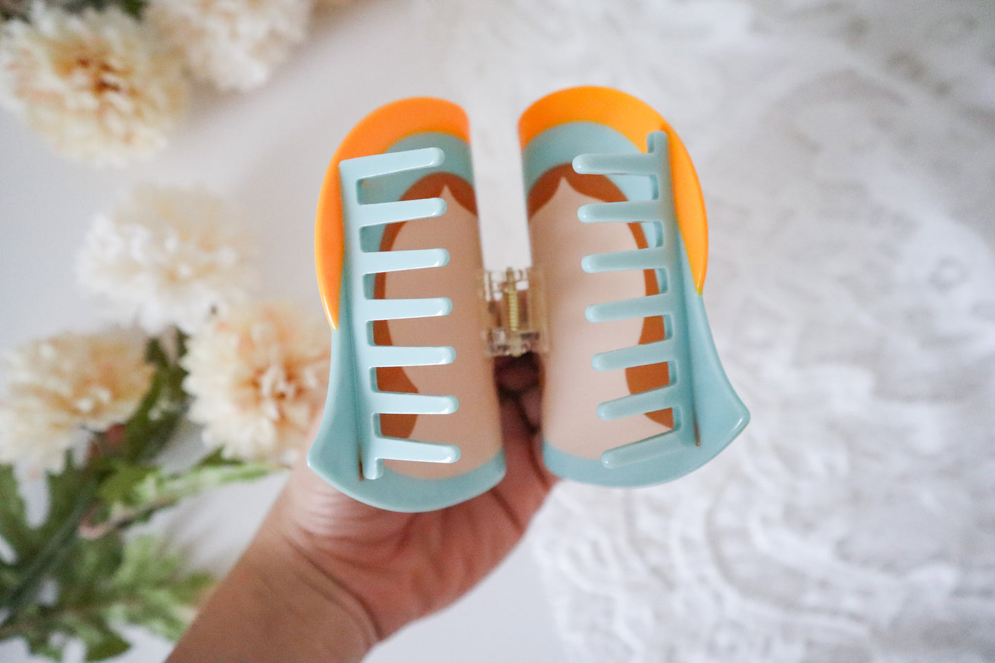 Blessed Mother Hair Clip