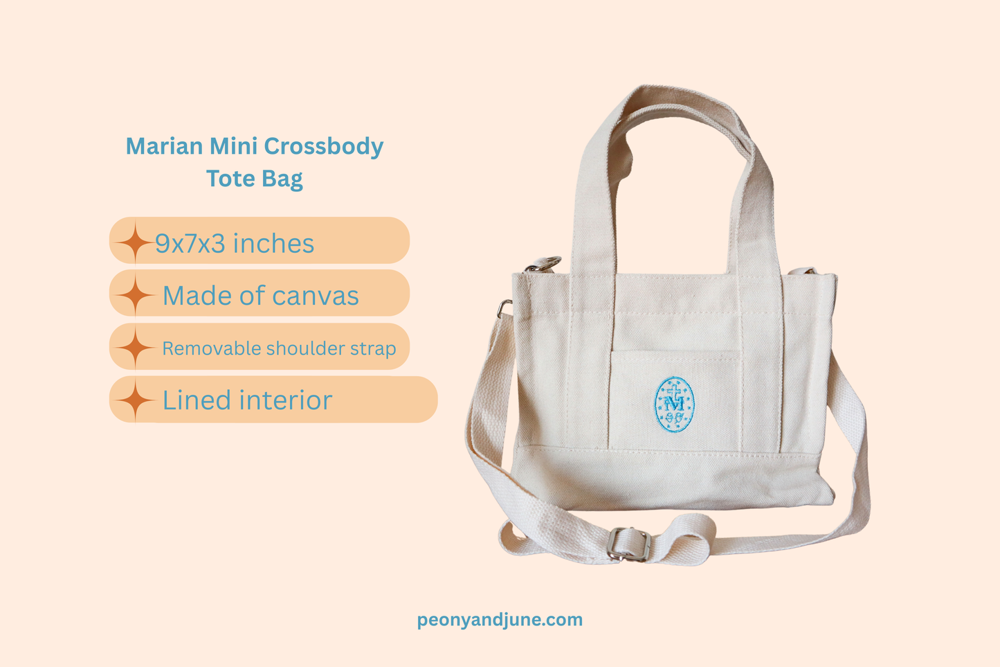 Marian Mini Crossbody Tote Bag