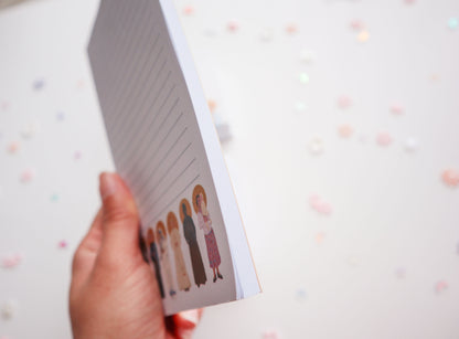 Saints Notepad 4x7