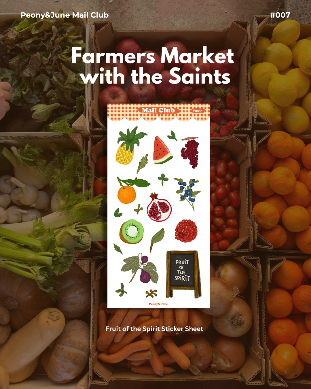 Catholic Mail Club Issue No 7 - Farmers Market with the Saints