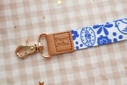 Marian Pattern Wristlet