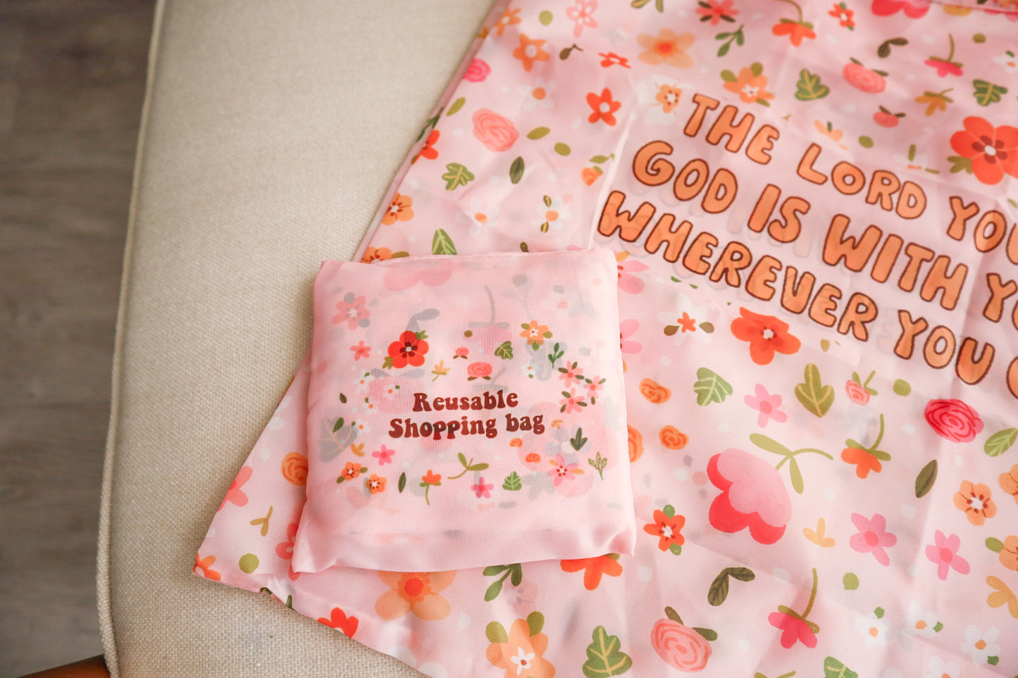 The Lord Is With You Shopping Bag