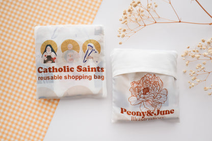 Catholic Saints Shopping Bag