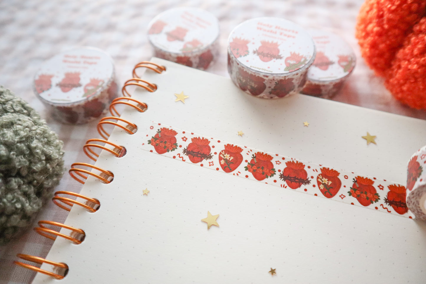 New Holy Hearts Washi Tape