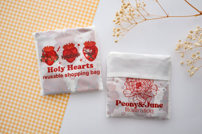 Holy Hearts Shopping Bag