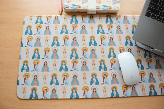 Blessed Mother Desk Mat