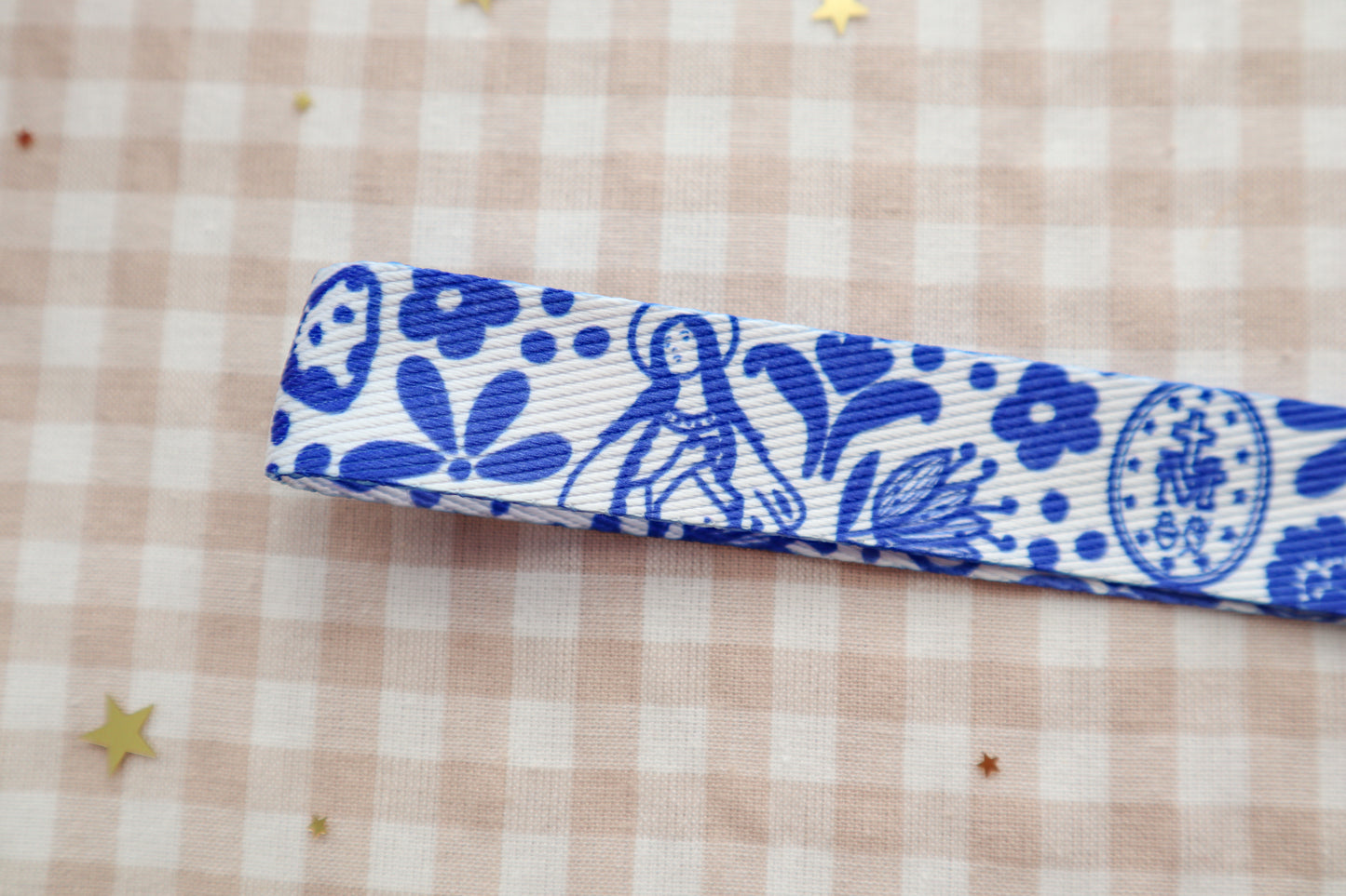 Marian Pattern Wristlet