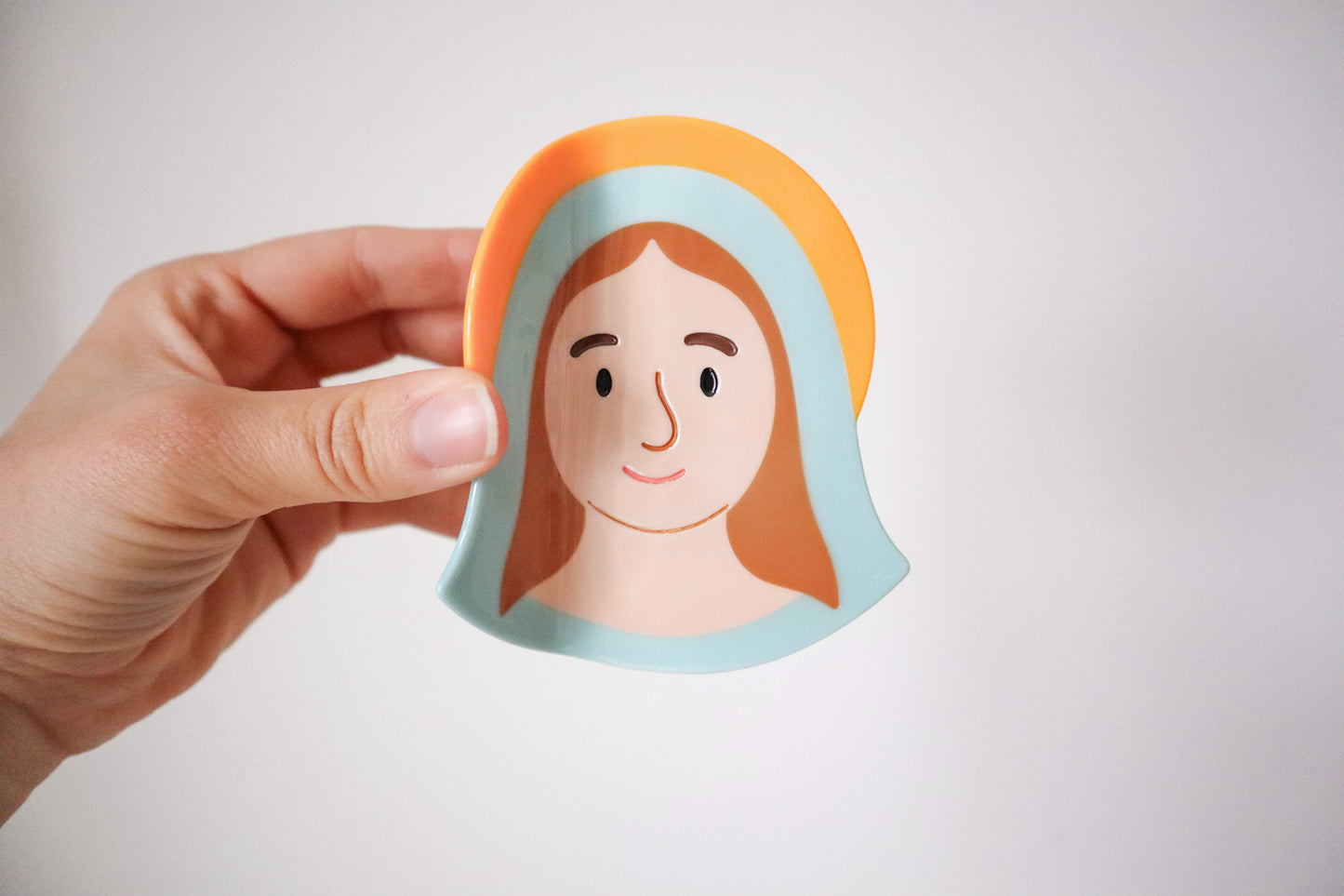 Blessed Mother Hair Clip