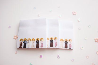 Saints Sticky Notes