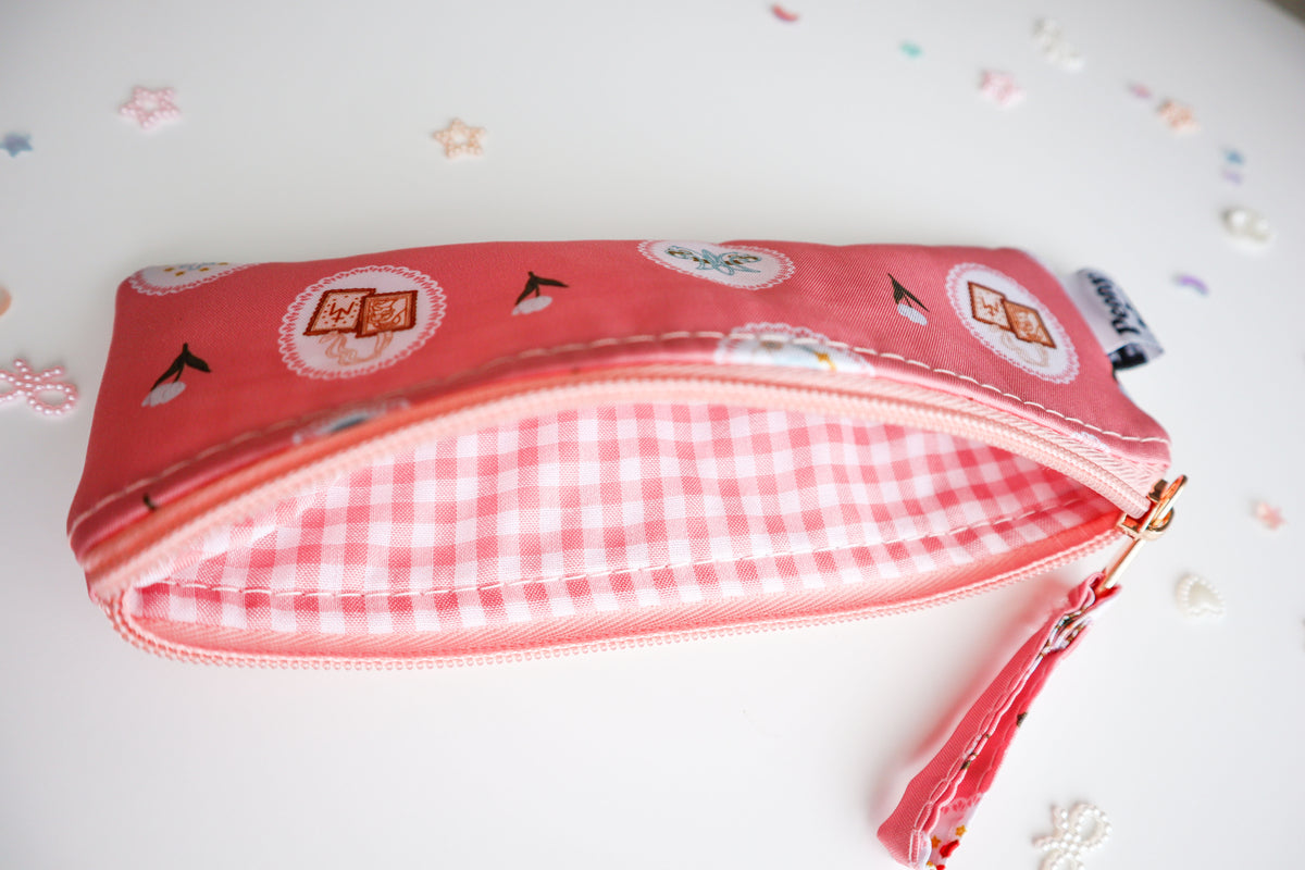 Pink Marian Pencil Case