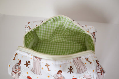 Jesus The Good Shepherd Quilted Pouch