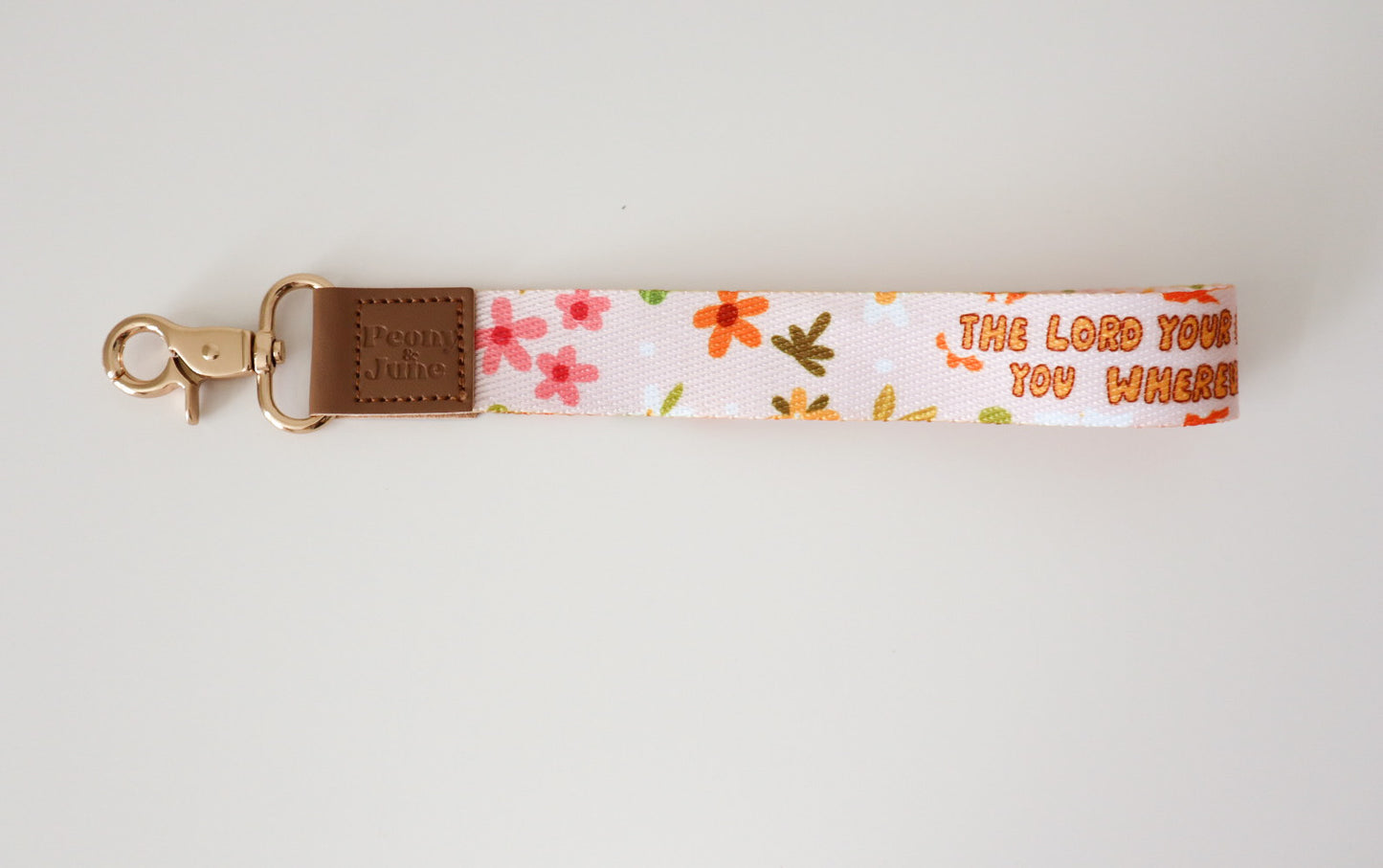 The Lord Is With You Wristlet