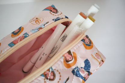 Blessed Mother Quilted Pouch