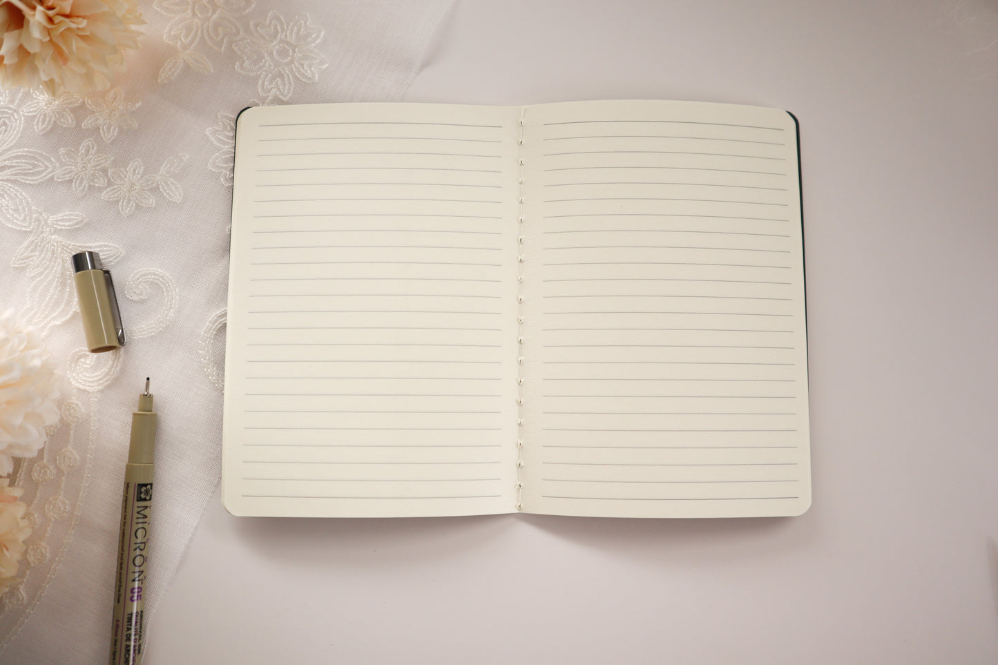 Blue Marian A6 Softcover Notebook