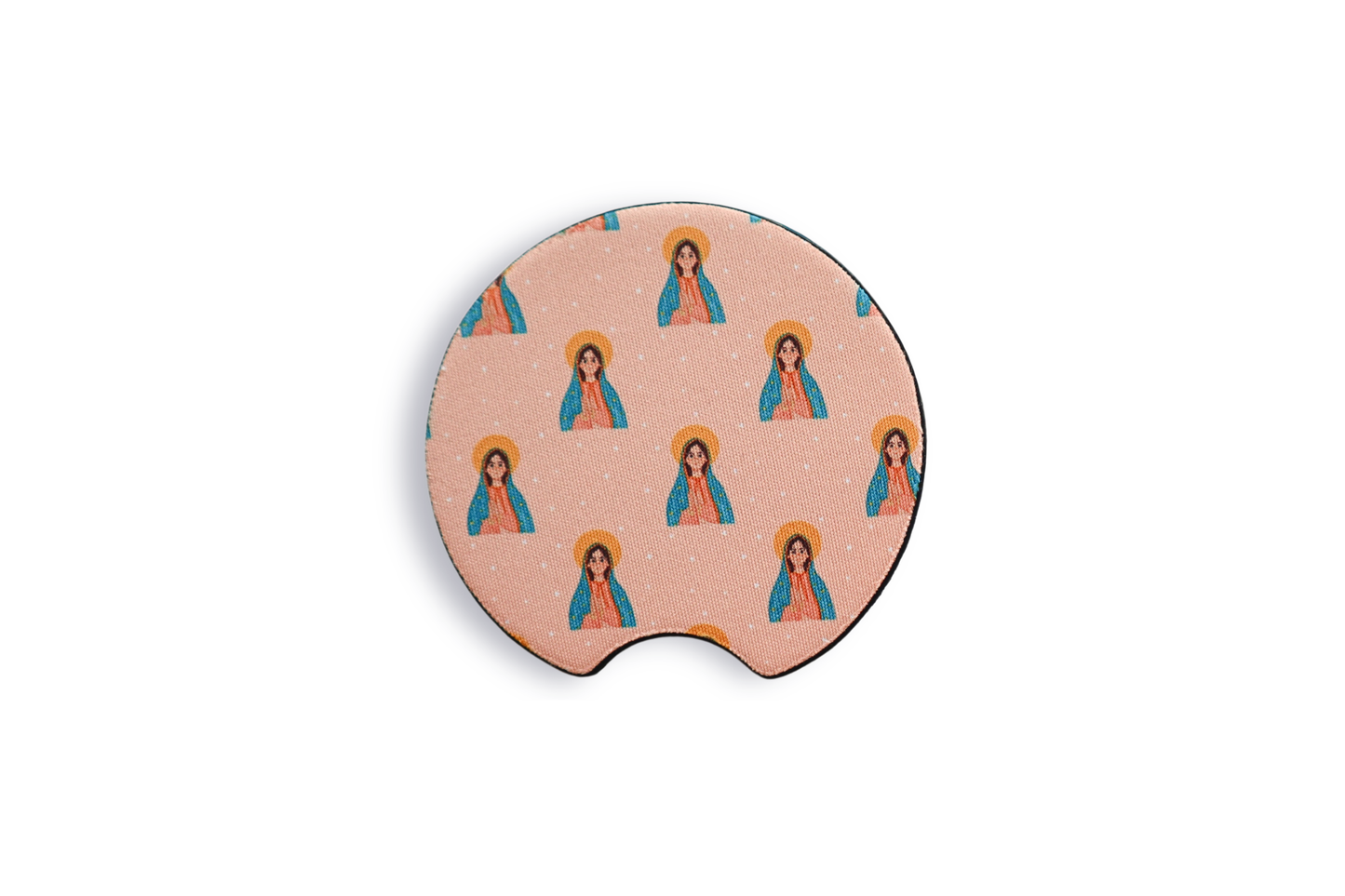 Guadalupe Car Coasters Set of 2