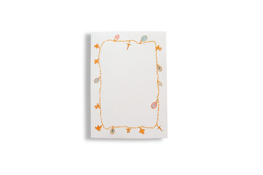 Catholic Charm Necklace Notepad