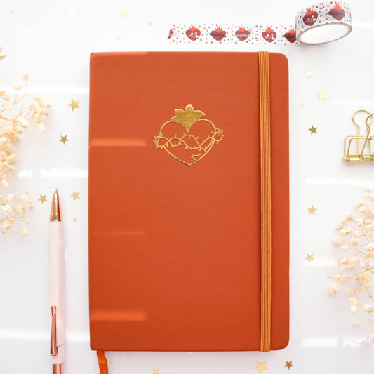 Sacred Heart Leatherette Journal