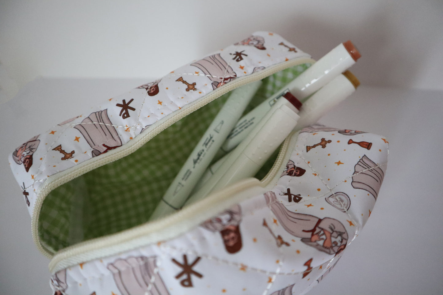 Jesus The Good Shepherd Quilted Pouch