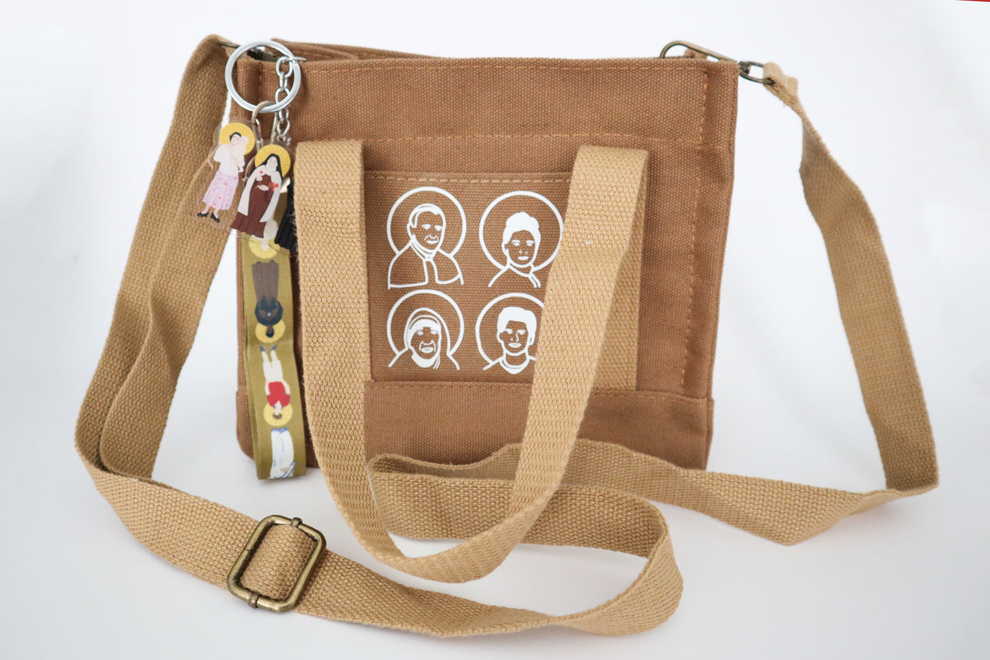 Catholic Saints Mini Tote Bag