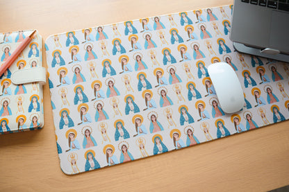 Blessed Mother Desk Mat