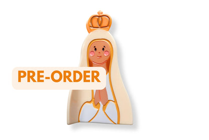PRE ORDER Our Lady of Fatima Hair Clip