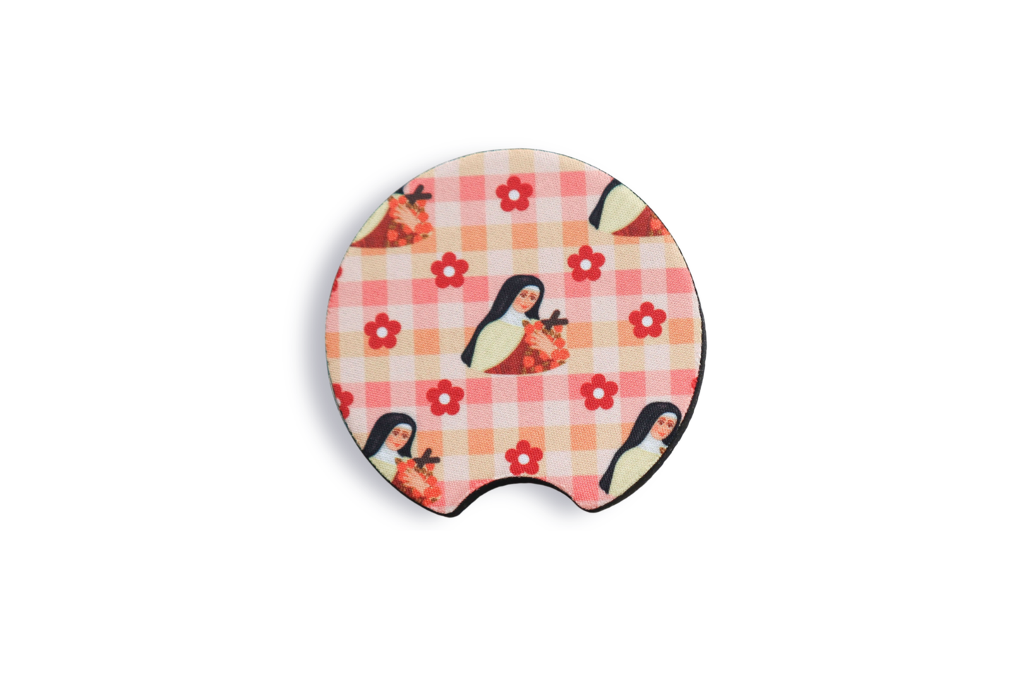 St Therese Car Coasters Set of 2