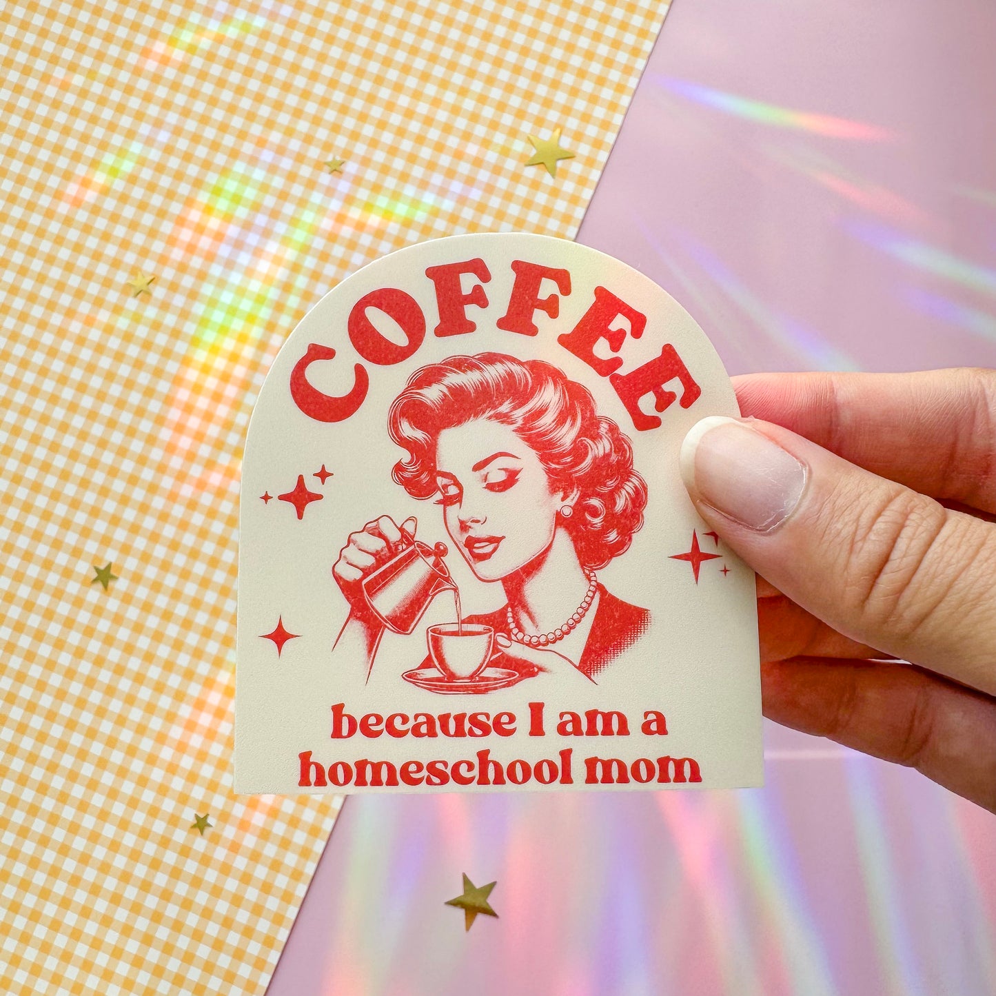 Homeschool Mom Sticker