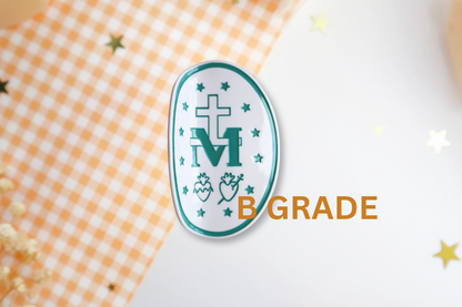 B GRADE Miraculous Medal Hair Clip