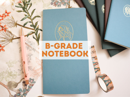 B-GRADE Blue Marian Notebook TN size