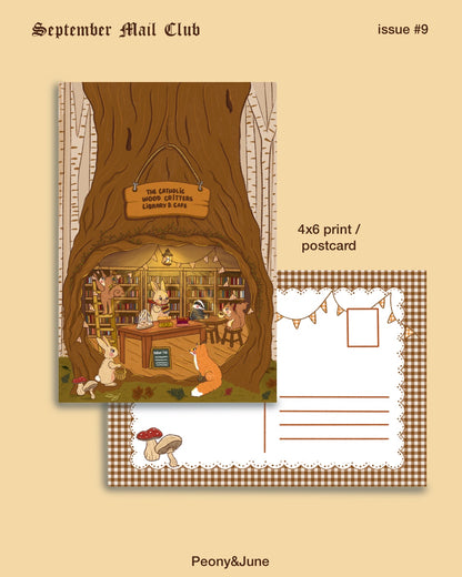 Catholic Mail Club - September: Catholic Critters Library