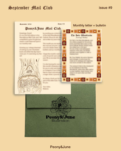 Catholic Mail Club - September: Catholic Critters Library
