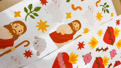 Jesus The Good Shepherd Wall Decals