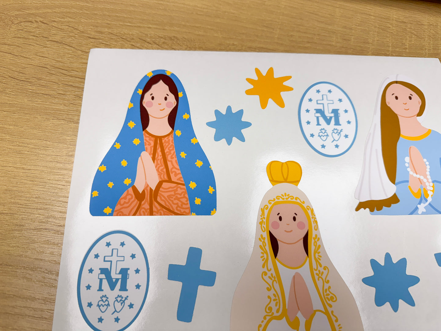 Blessed Mother Wall Decals