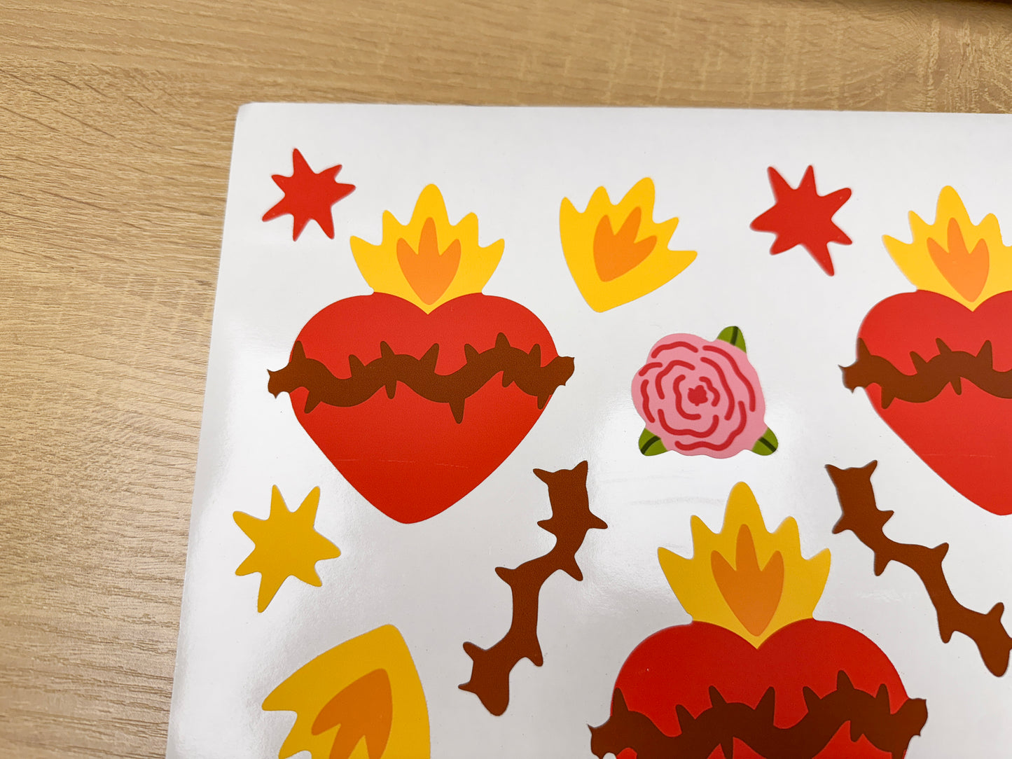 Holy Hearts Wall Decals