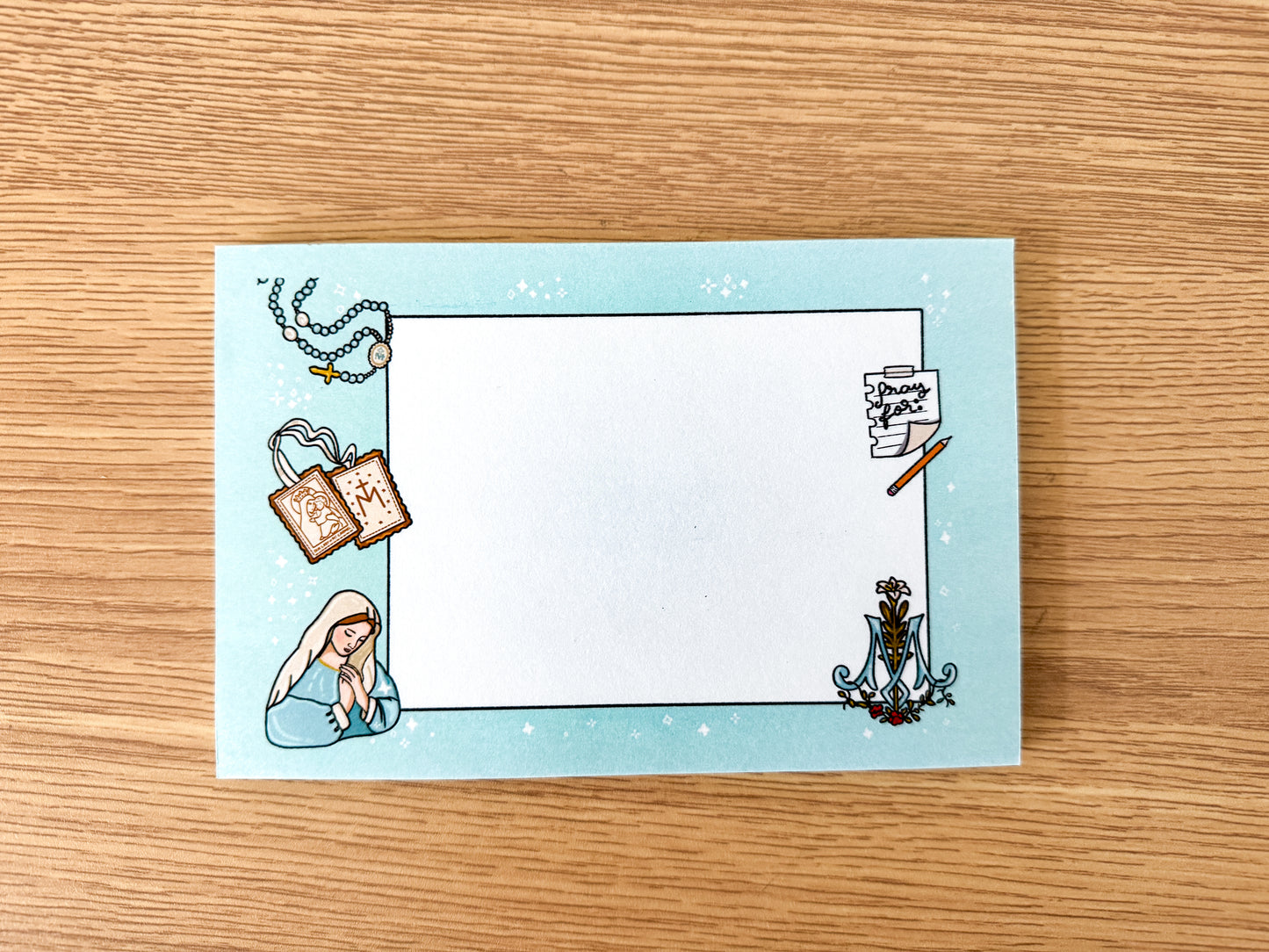 B GRADE Prayer Intentions Notepad