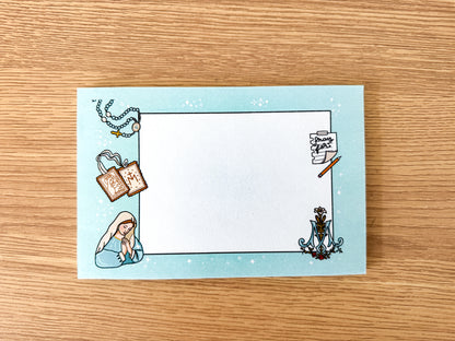 B GRADE Prayer Intentions Notepad
