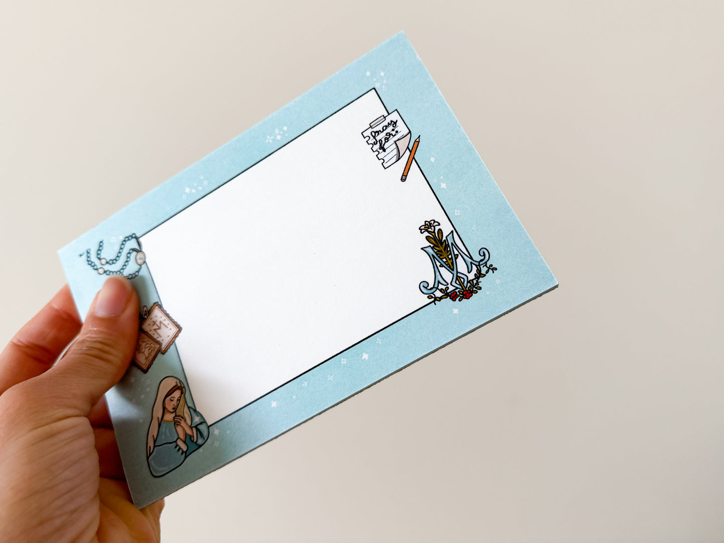 B GRADE Prayer Intentions Notepad