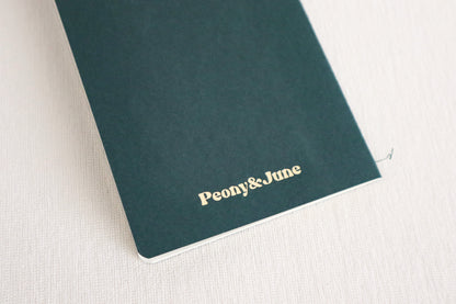 Green Holy Hearts TN size Notebook