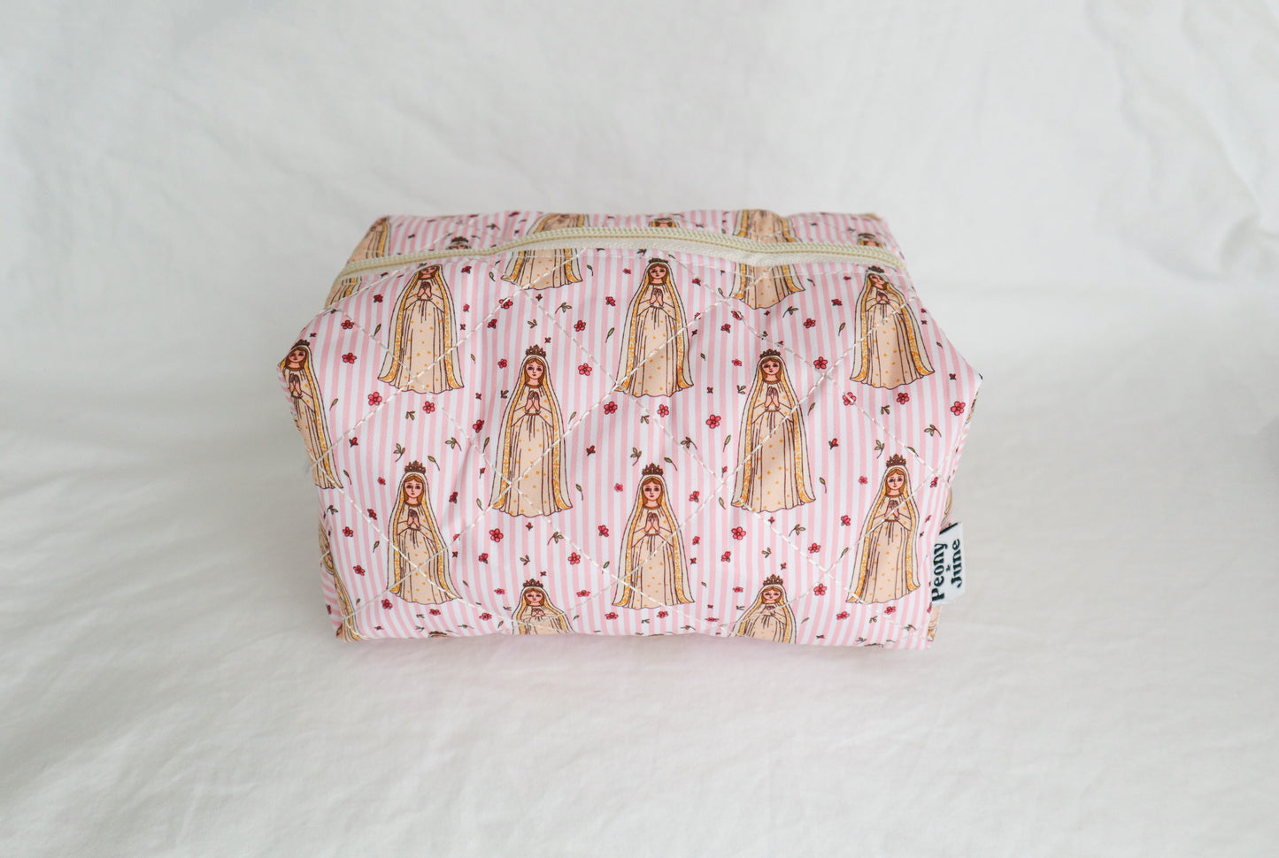 Our Lady of Fatima Quilted Pouch