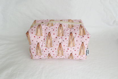 Our Lady of Fatima Quilted Pouch