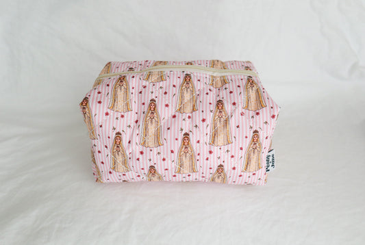 Our Lady of Fatima Quilted Pouch